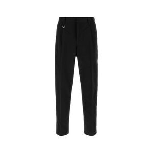Yohji Yamamoto Men Black Jacquard Pant